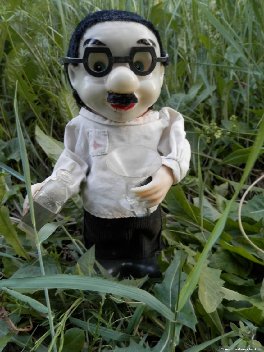 Айболит и пациенты — Игрушки СССР и советского детства: резиновые