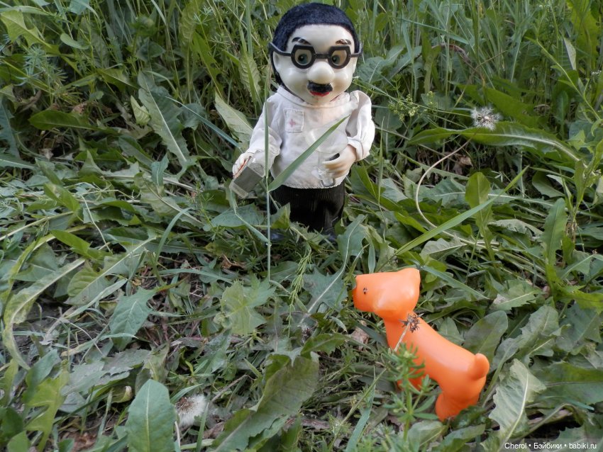 Айболит и пациенты — Игрушки СССР и советского детства: резиновые (фото 4)