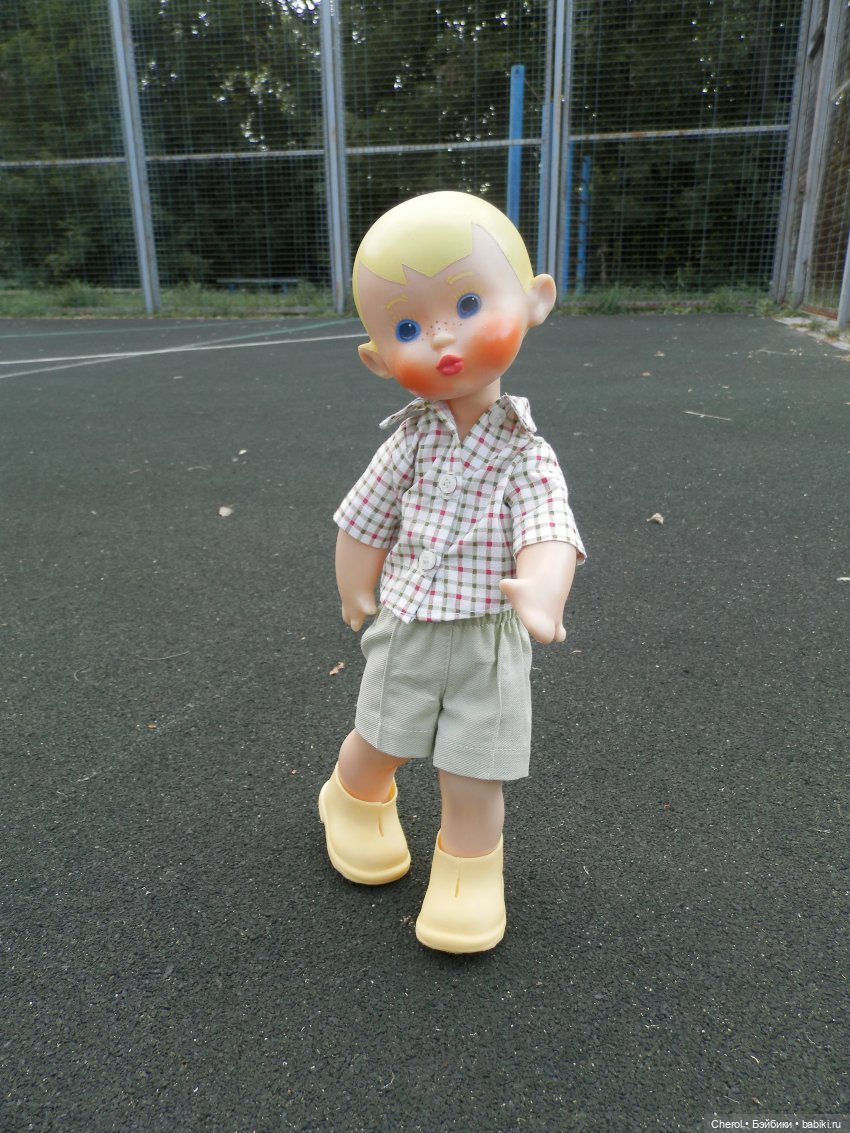 Варя и Володька — Игрушки СССР и советского детства: резиновые (фото 8)