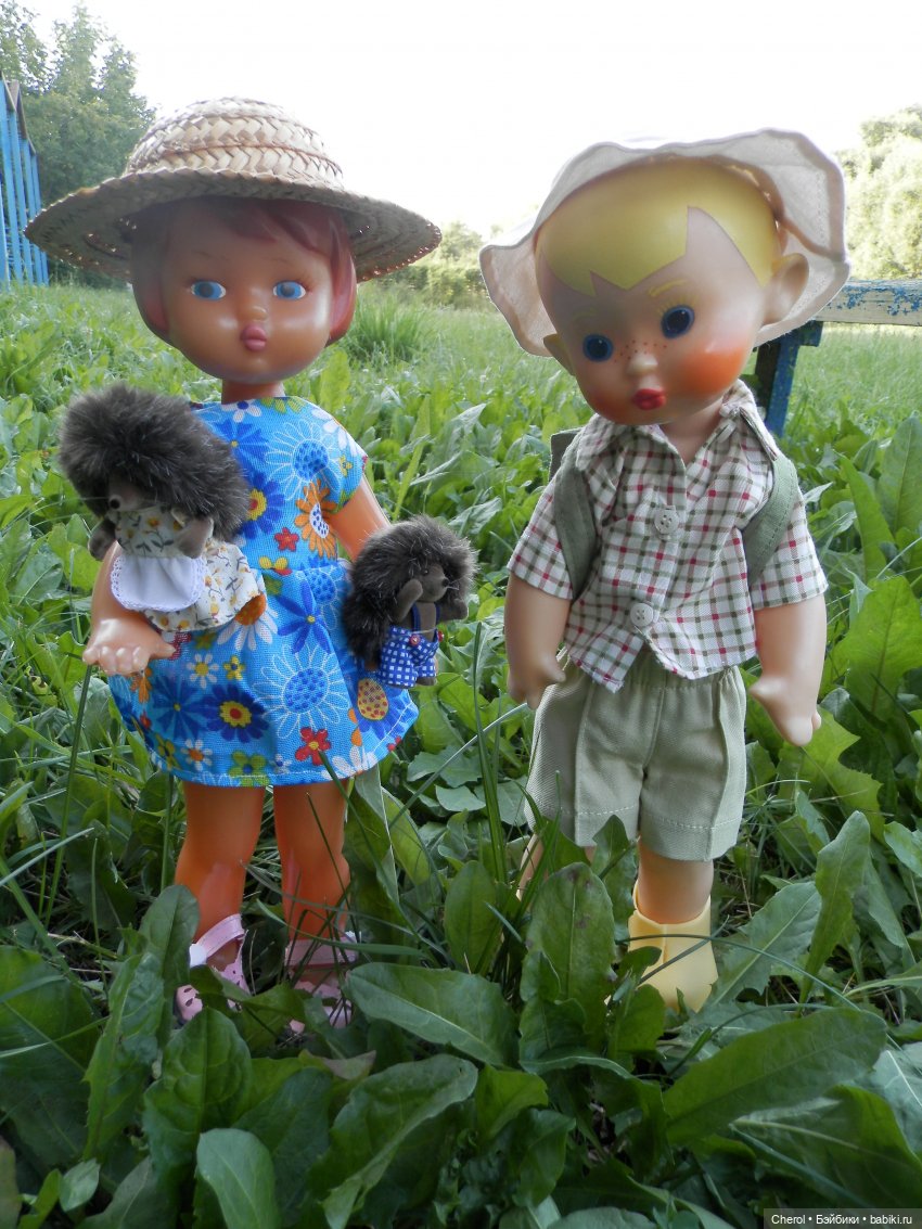 Варя и Володька — Игрушки СССР и советского детства: резиновые (фото 2)