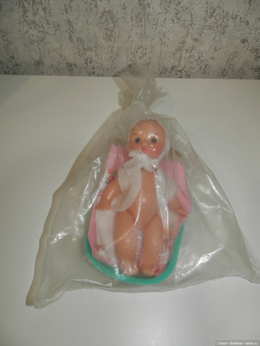 Распаковка пупса СССР — Советские винтажные куклы (СССР): Ленигрушка