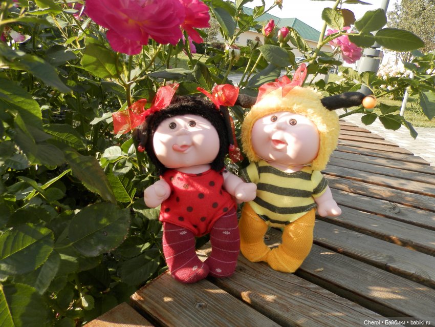 Букашки на прогулке🐝🐞 — Куклы Cabbage Patch Kids (Капустки): винтаж 80 (фото 5)