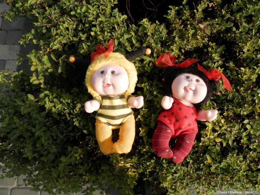 Букашки на прогулке🐝🐞 — Куклы Cabbage Patch Kids (Капустки): винтаж 80