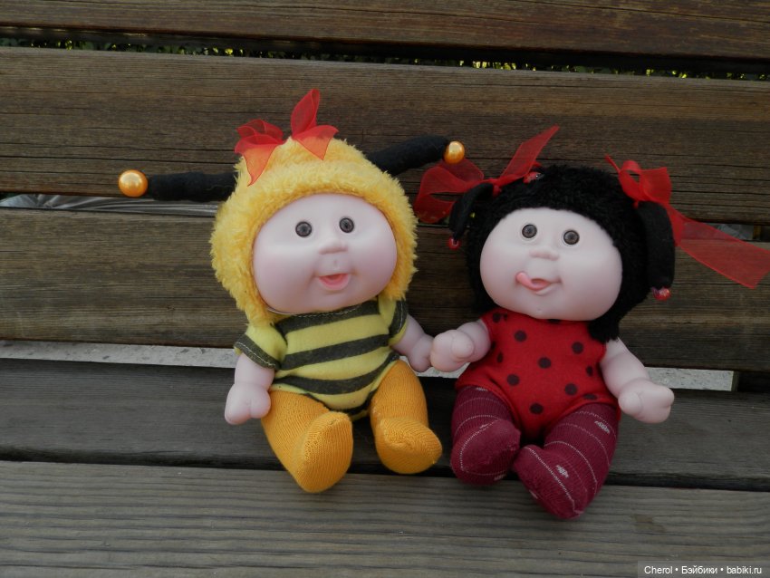 Букашки на прогулке🐝🐞 — Куклы Cabbage Patch Kids (Капустки): винтаж 80
