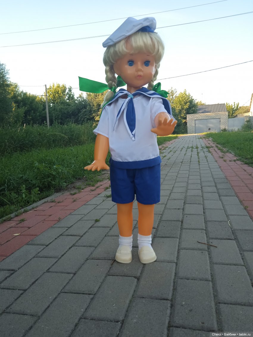 Первая прогулка Ниночки — Советские винтажные куклы (СССР): Ленигрушка