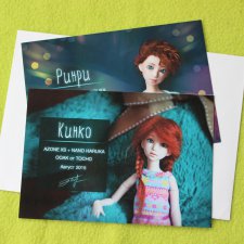 Кинко и Ринри: к путешествию готовы! Nano Haruka & Pure Neemo Azone XS white, OOAK by Tocho, outfit by Yumiko Mikoto