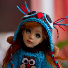 Моя "жемчужинка" Женька. Авторская шарнирная кукла Pearl Ирины Поздняковой P.I.A.Dolls