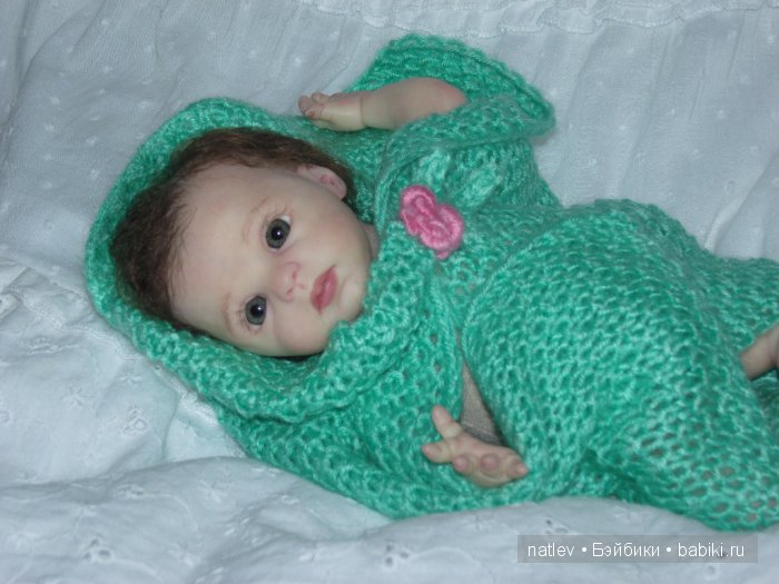 Люсиль,минималышка.Кукла реборн Наталии Коноваловой