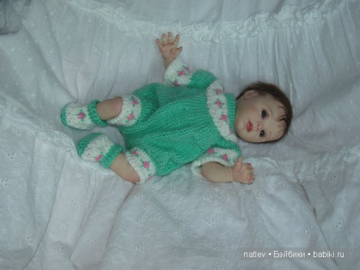 Люсиль,минималышка.Кукла реборн Наталии Коноваловой (фото 6)