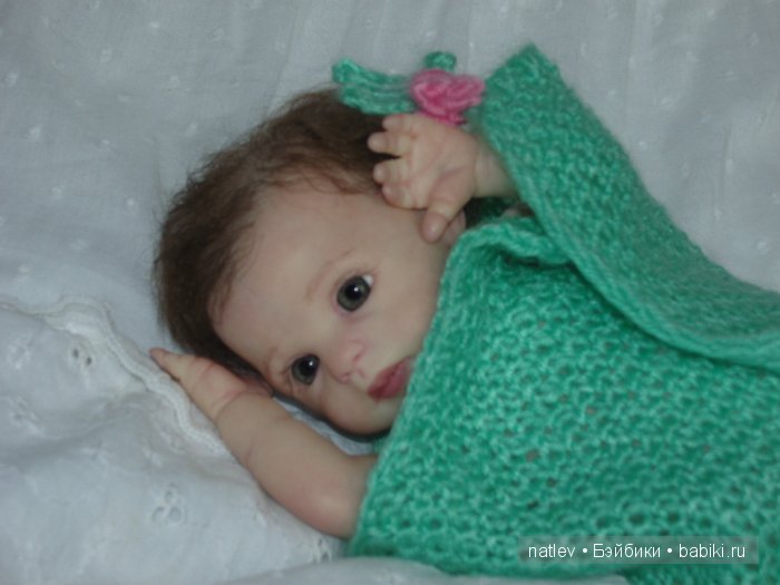 Люсиль,минималышка.Кукла реборн Наталии Коноваловой