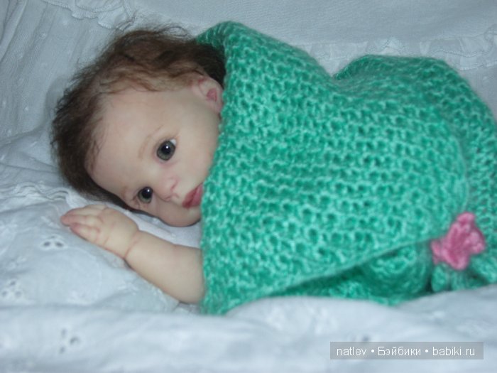 Люсиль,минималышка.Кукла реборн Наталии Коноваловой