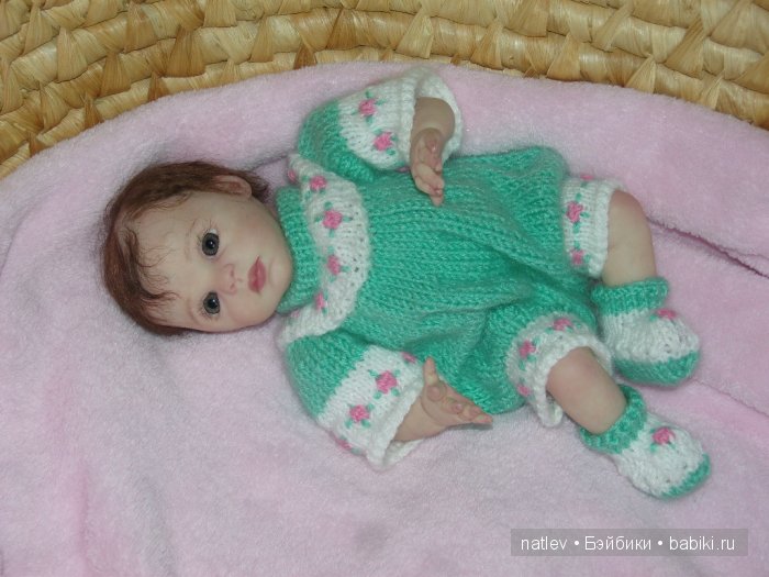 Люсиль,минималышка.Кукла реборн Наталии Коноваловой (фото 3)
