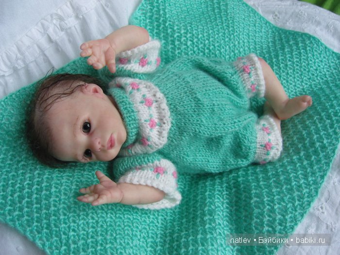 Люсиль,минималышка.Кукла реборн Наталии Коноваловой