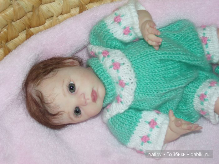 Люсиль,минималышка.Кукла реборн Наталии Коноваловой (фото 4)