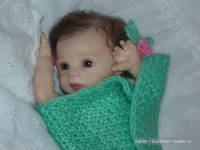 Люсиль,минималышка.Кукла реборн Наталии Коноваловой (фото 10)