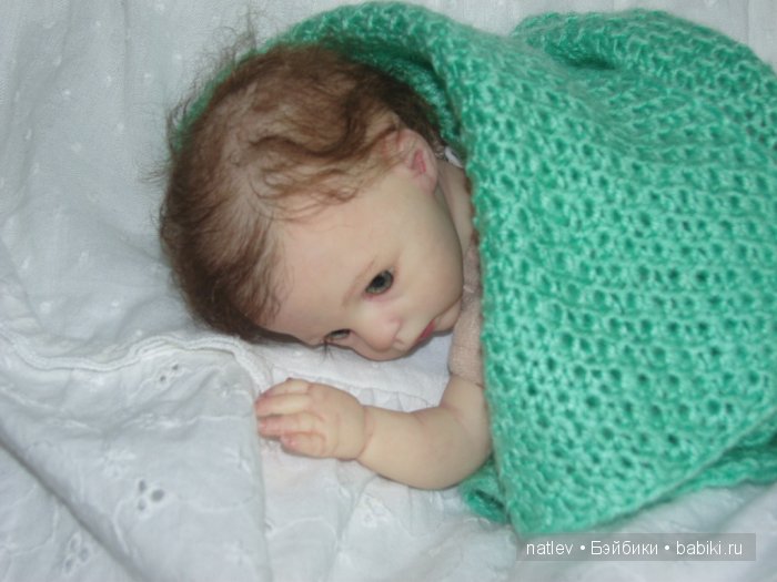 Люсиль,минималышка.Кукла реборн Наталии Коноваловой