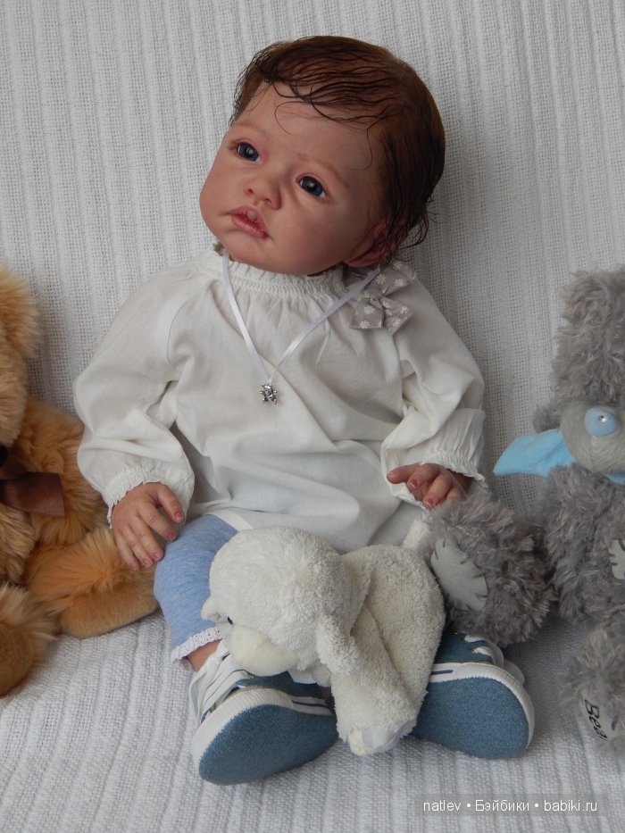 Клер,маленькая модница.Кукла реборн Наталии Коноваловой