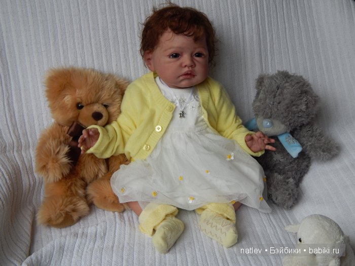 Клер,маленькая модница.Кукла реборн Наталии Коноваловой