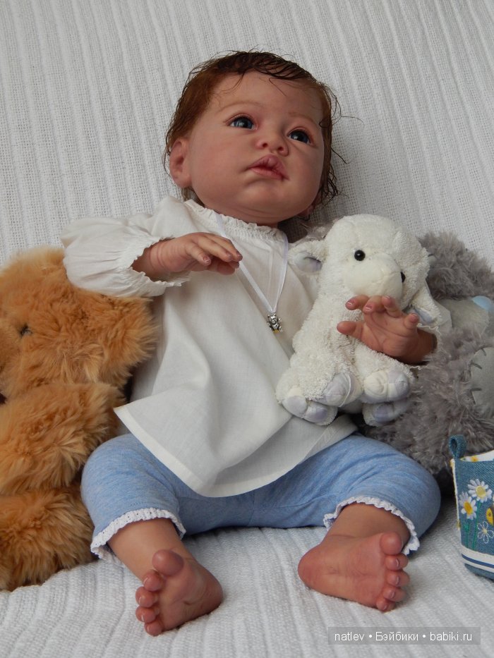 Клер,маленькая модница.Кукла реборн Наталии Коноваловой (фото 5)