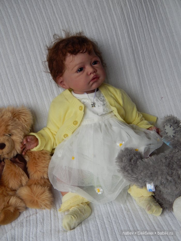 Клер,маленькая модница.Кукла реборн Наталии Коноваловой