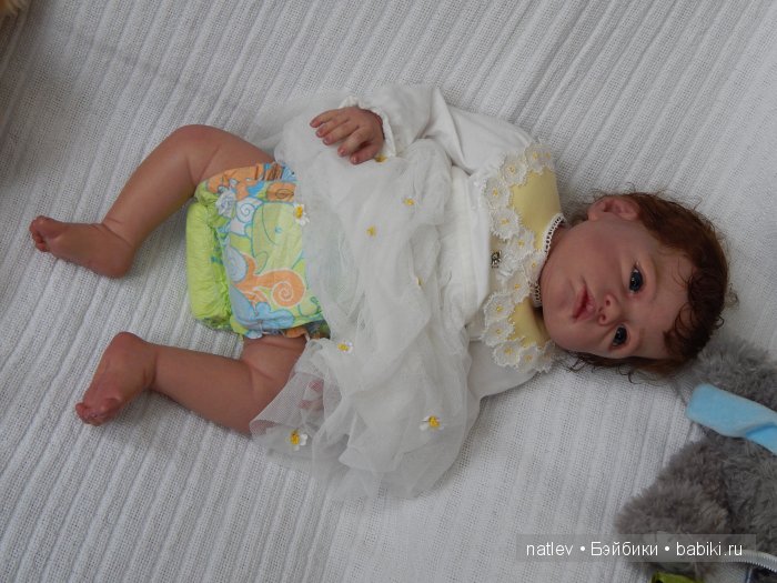 Клер,маленькая модница.Кукла реборн Наталии Коноваловой