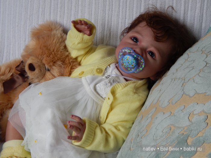 Клер,маленькая модница.Кукла реборн Наталии Коноваловой