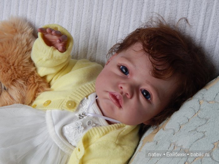 Клер,маленькая модница.Кукла реборн Наталии Коноваловой