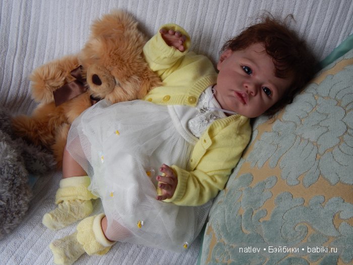 Клер,маленькая модница.Кукла реборн Наталии Коноваловой