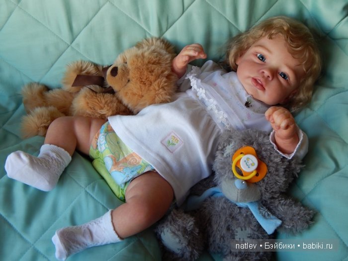 Кайли подросла.Кукла реборн Наталии Коноваловой (фото 7)