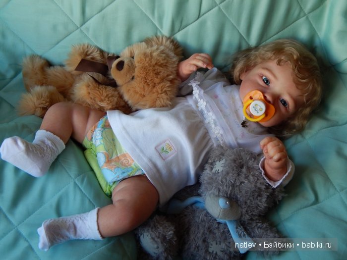 Кайли подросла.Кукла реборн Наталии Коноваловой (фото 6)