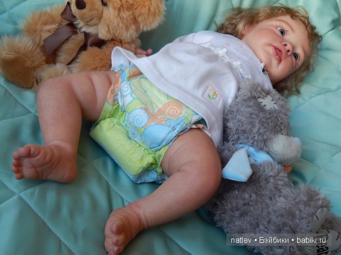 Кайли подросла.Кукла реборн Наталии Коноваловой