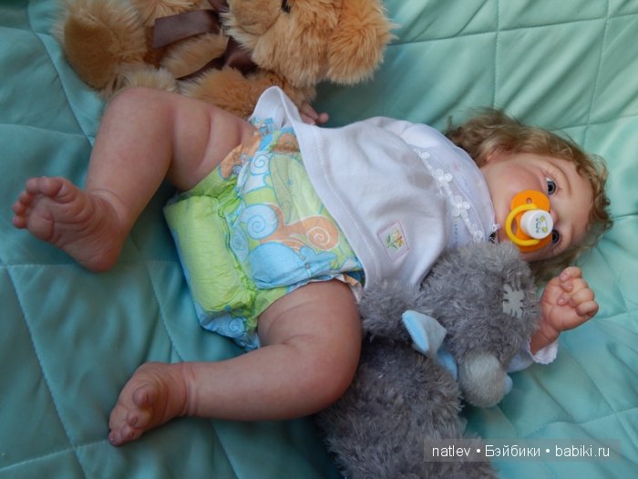 Кайли подросла.Кукла реборн Наталии Коноваловой