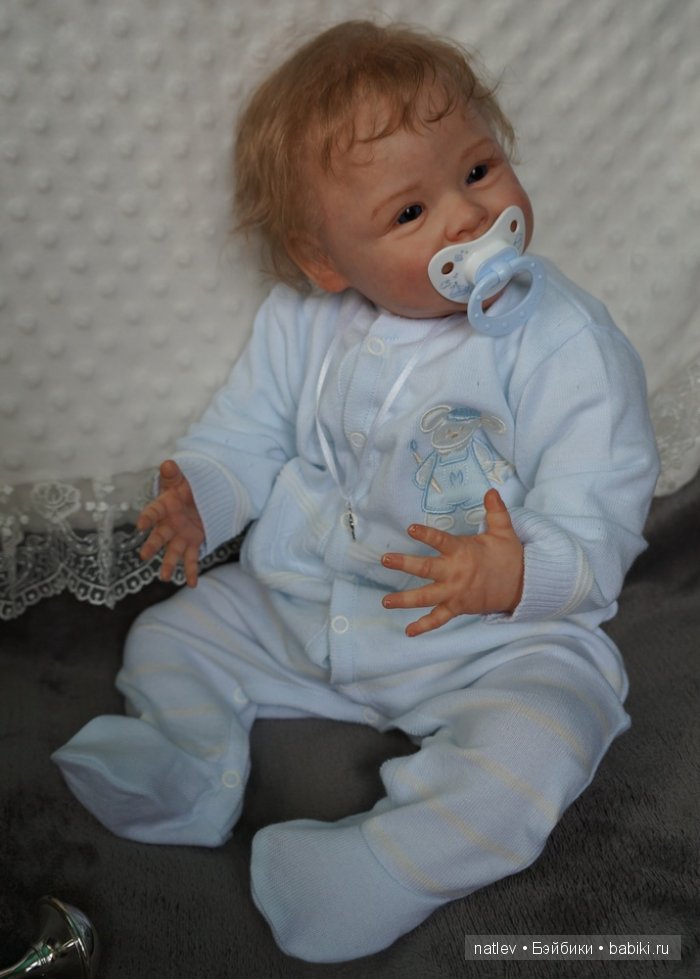 Моя улыбашка! Харпер. Кукла реборн Наталии Коноваловой