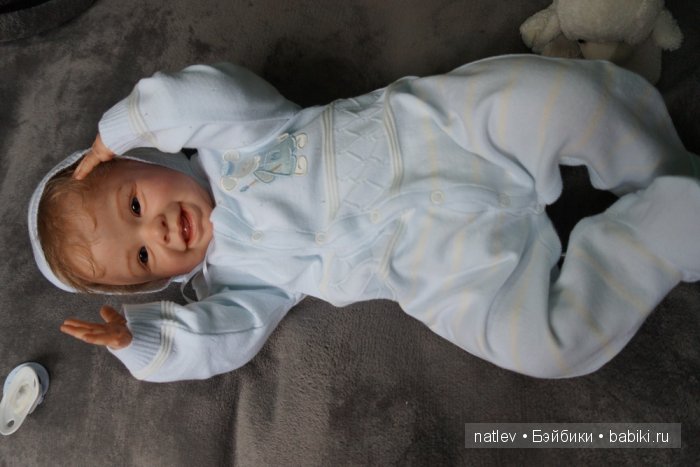 Моя улыбашка! Харпер. Кукла реборн Наталии Коноваловой