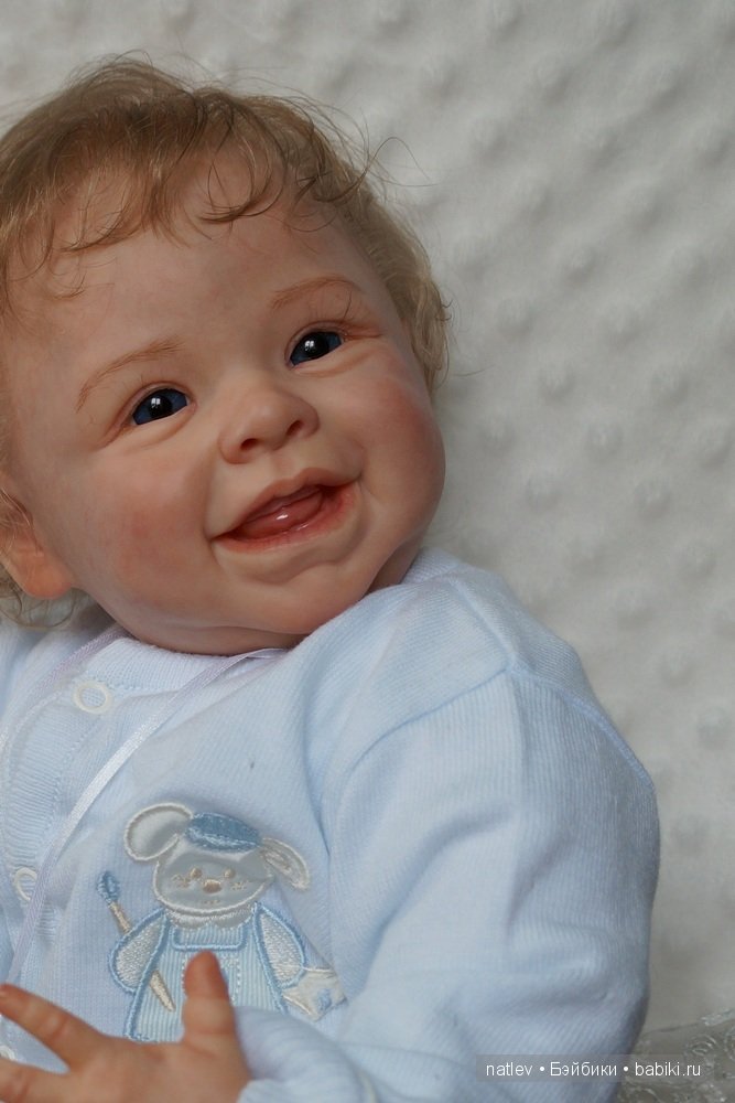 Моя улыбашка! Харпер. Кукла реборн Наталии Коноваловой