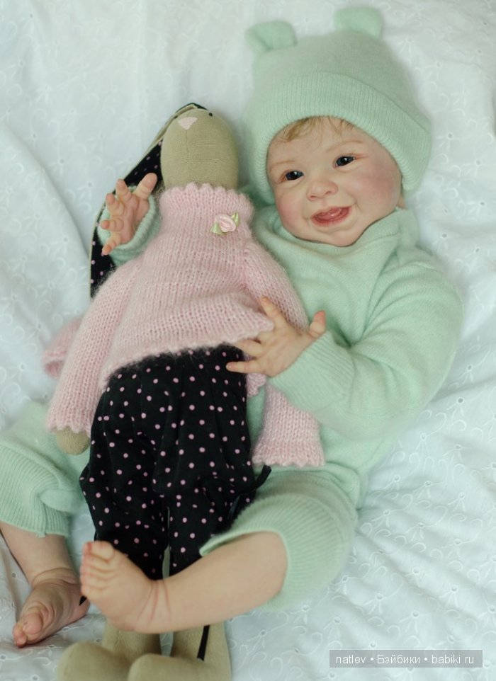 Моя улыбашка! Харпер. Кукла реборн Наталии Коноваловой