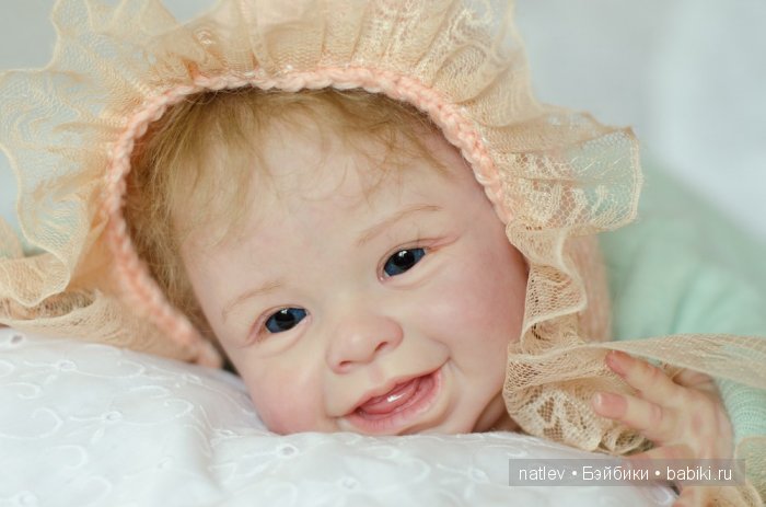 Моя улыбашка! Харпер. Кукла реборн Наталии Коноваловой