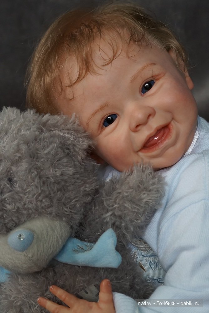 Моя улыбашка! Харпер. Кукла реборн Наталии Коноваловой