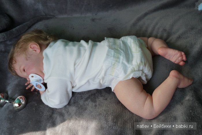 Моя улыбашка! Харпер. Кукла реборн Наталии Коноваловой (фото 8)