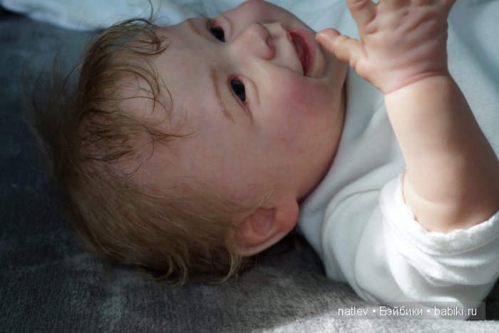 Моя улыбашка! Харпер. Кукла реборн Наталии Коноваловой