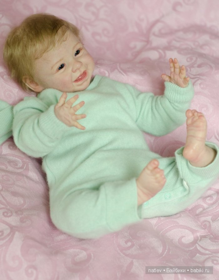 Моя улыбашка! Харпер. Кукла реборн Наталии Коноваловой