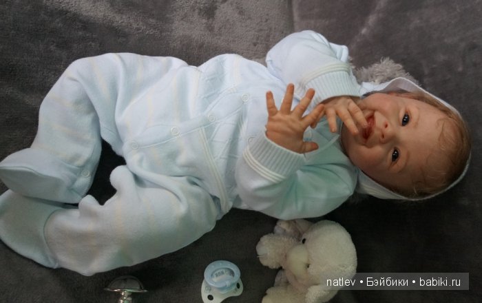 Моя улыбашка! Харпер. Кукла реборн Наталии Коноваловой