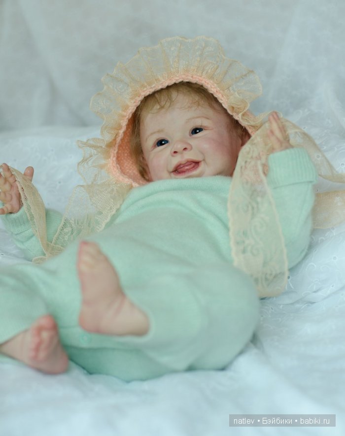 Моя улыбашка! Харпер. Кукла реборн Наталии Коноваловой