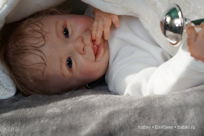 Моя улыбашка! Харпер. Кукла реборн Наталии Коноваловой (фото 3)