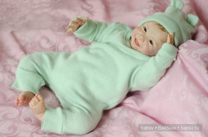 Моя улыбашка! Харпер. Кукла реборн Наталии Коноваловой