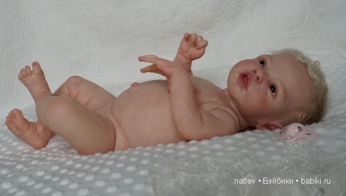 Малышка-ангелок. Кукла реборн Наталии Коноваловой