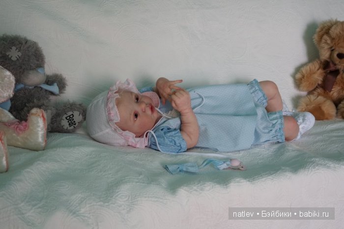Малышка-ангелок. Кукла реборн Наталии Коноваловой