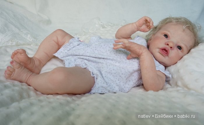 Малышка-ангелок. Кукла реборн Наталии Коноваловой (фото 3)