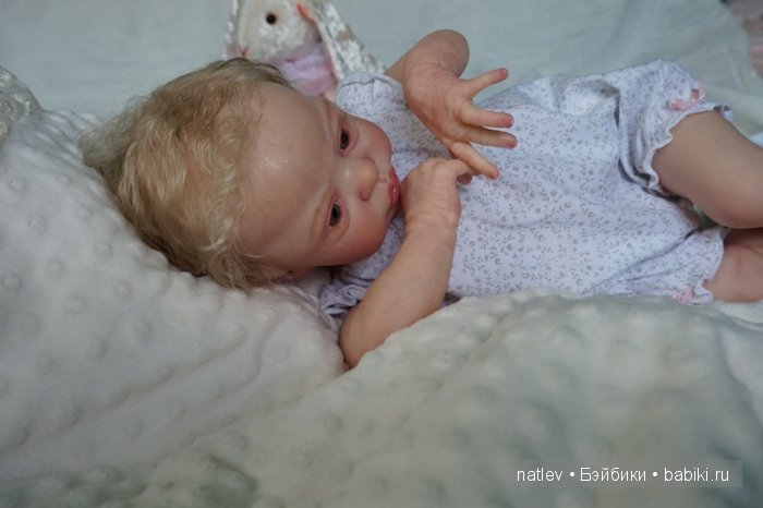 Малышка-ангелок. Кукла реборн Наталии Коноваловой (фото 7)