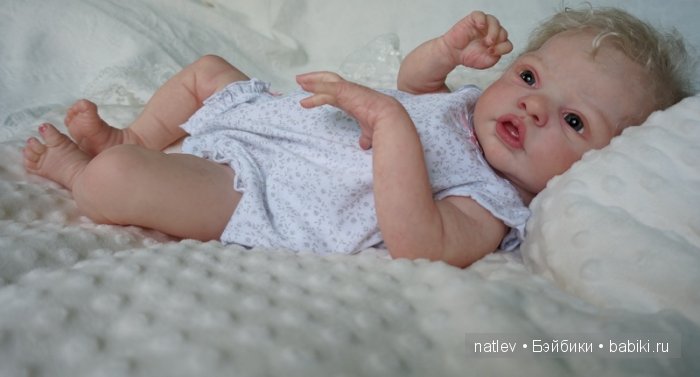 Малышка-ангелок. Кукла реборн Наталии Коноваловой (фото 6)